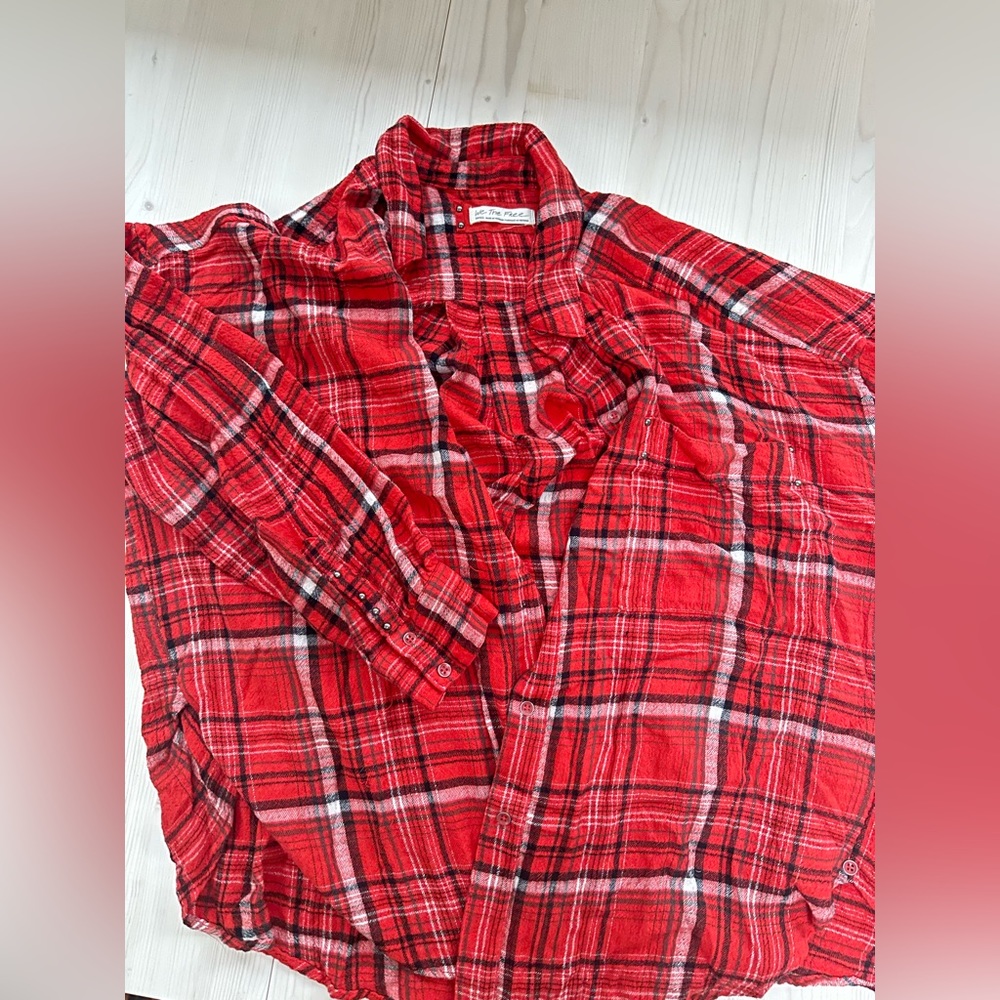 Free People button-up